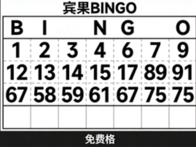 经典桌游规则之 BINGO 宾果全解析 美式 / 英式 / Video Bingo 玩法区别与入门指南