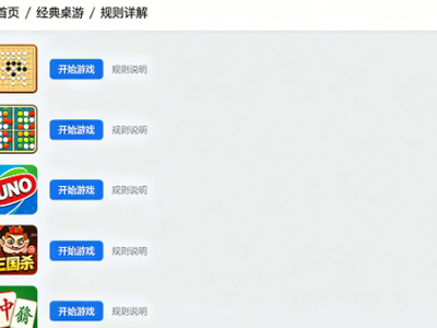经典桌游规则详解完整版：七款必玩游戏的胜负条件、核心操作和易踩坑点全在这了
