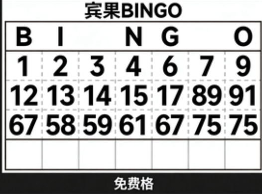 经典桌游-经典桌游规则之 BINGO 宾果全解析 美式 / 英式 / Video Bingo 玩法区别与入门指南(1)