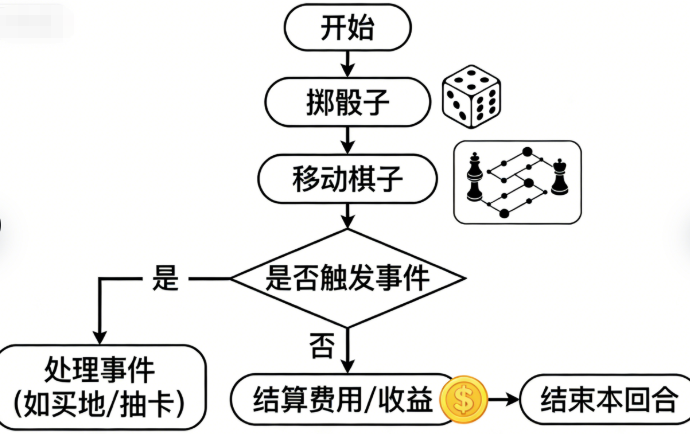 经典桌游-经典桌游规则之地产大亨（大富翁）全解析 新手入门到家庭畅玩完整玩法指南(2)