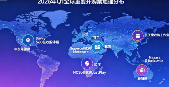 行业资讯-2026全球游戏行业企业并购动态：沙特百亿吞沐瞳、腾讯抄底芬兰、亚太资本四面出击(3)