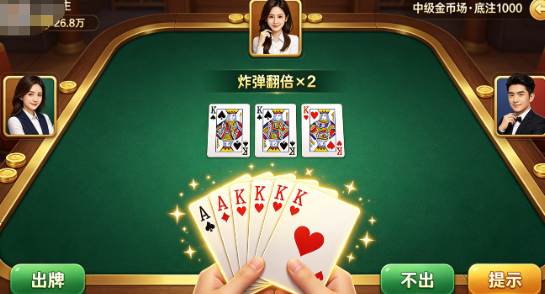 经典桌游-经典金币棋牌游戏大全：斗地主、麻将、牛牛一网打尽(1)